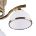 Lustra Darla 3 LY-3309, 3 x E27, bronz + alb, clasica Klausen - imagine 1