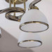 Lustra Darla 3 LY-3309, 3 x E27, bronz + alb, clasica Klausen - imagine 3