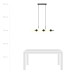 Pendul Rory 6 Opal 1205/6 Emibig - imagine 3