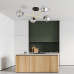 Lustra Magnum 4 negru/auriu/grafit 1269/4 Emibig– design modern cu accente elegante pentru living - imagine 2