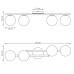 Plafoniera Kairo 4x E14 BL Opal 1446/4 – Emibig - imagine 5
