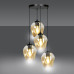 Pendul Istar 4 BL Premium Honey 681/4Prem Emibig– iluminat modern pentru bucătărie și dining - imagine 2