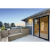Aplica LED pentru exterior Radiance KL121035, 12W, 900lm, lumina neutra, neagra, IP65, Klausen - imagine 1
